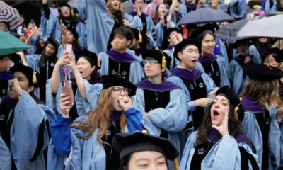 Columbia University Graduation Turns Political as Mahmoud Khalil’s Absence Sparks Boos, Protests Claire Shipman was loudly booed Free Mahmoud U.S. Immigration and Customs Enforcement (ICE)